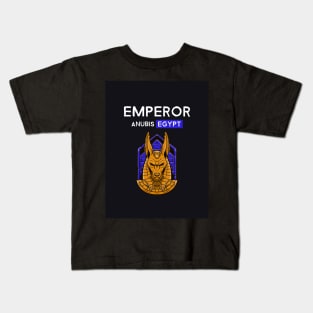 Emperor Anubis Egypt Kids T-Shirt